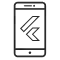 Flutter app development