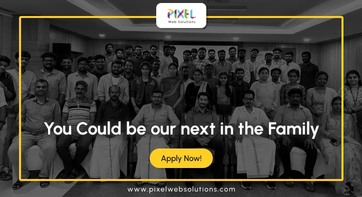 Apply for Jobs at Pixel Web Solutions | Start Your Career With Us